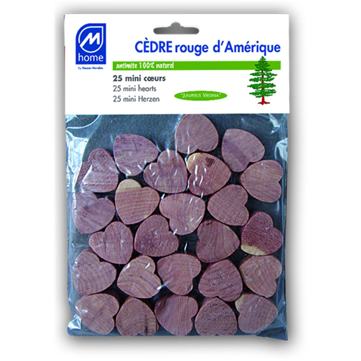 Lot de 5 sachets de cèdre rouge - Antimite naturel