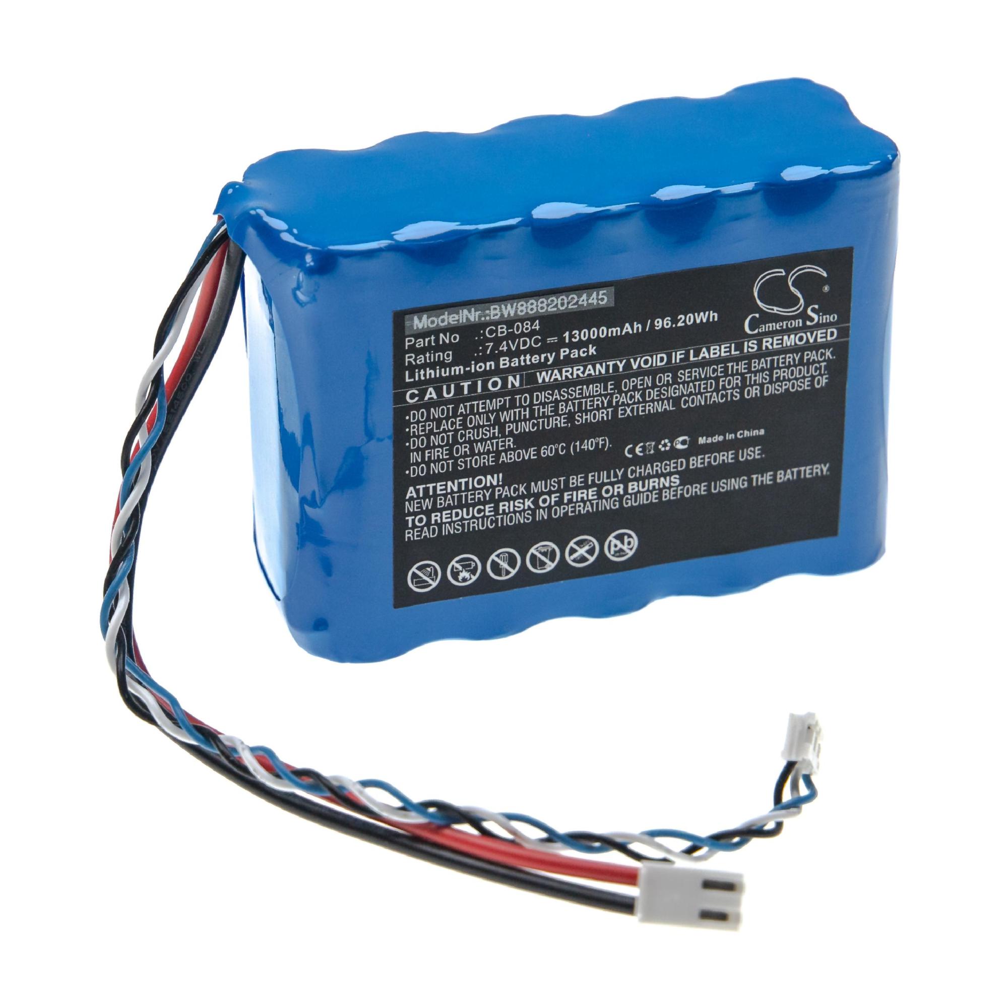 Vhbw Batería Recargable Compatible Con Becker HJS100, HJS-100 Y Map Pilot | 900 MAh, 3,7V, Li-Ion | Reemplaza 338937010208
