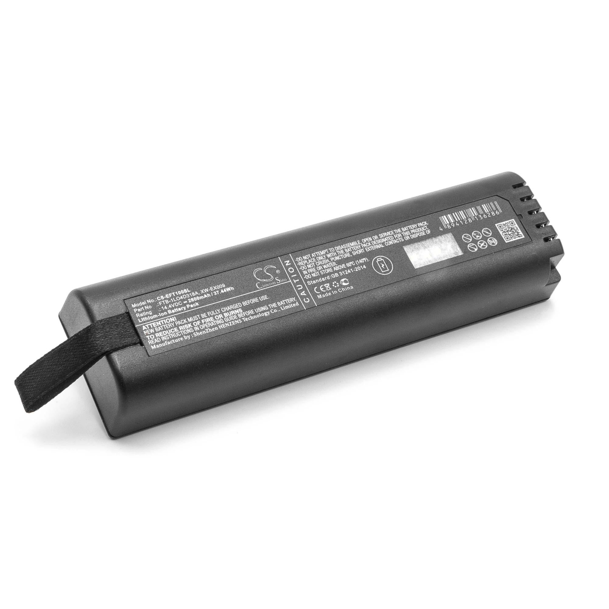 Vhbw Li-Ion batteria 2600mAh (14.4V) compatibile con robot aspirapolvere home cleaner LG HomBot VR1012W, VR1013RG, VR1013WS, VR1015V, VR1027R, | Leroy Merlin