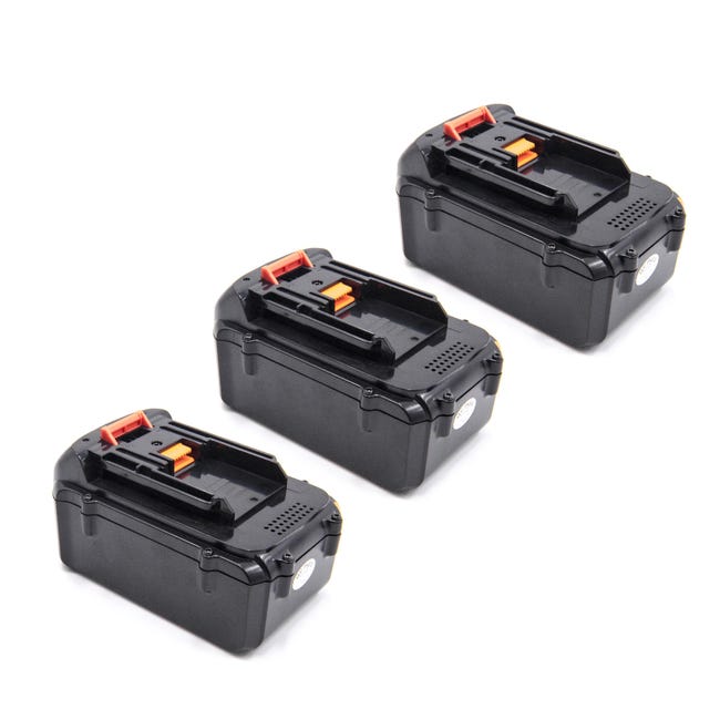 3x batteria compatibile con Makita BUX361Z, MBC231DRD Lawnmower, MBC231DZ attrezzi da (4000 mAh, Li-Ion, 36 V) | Merlin