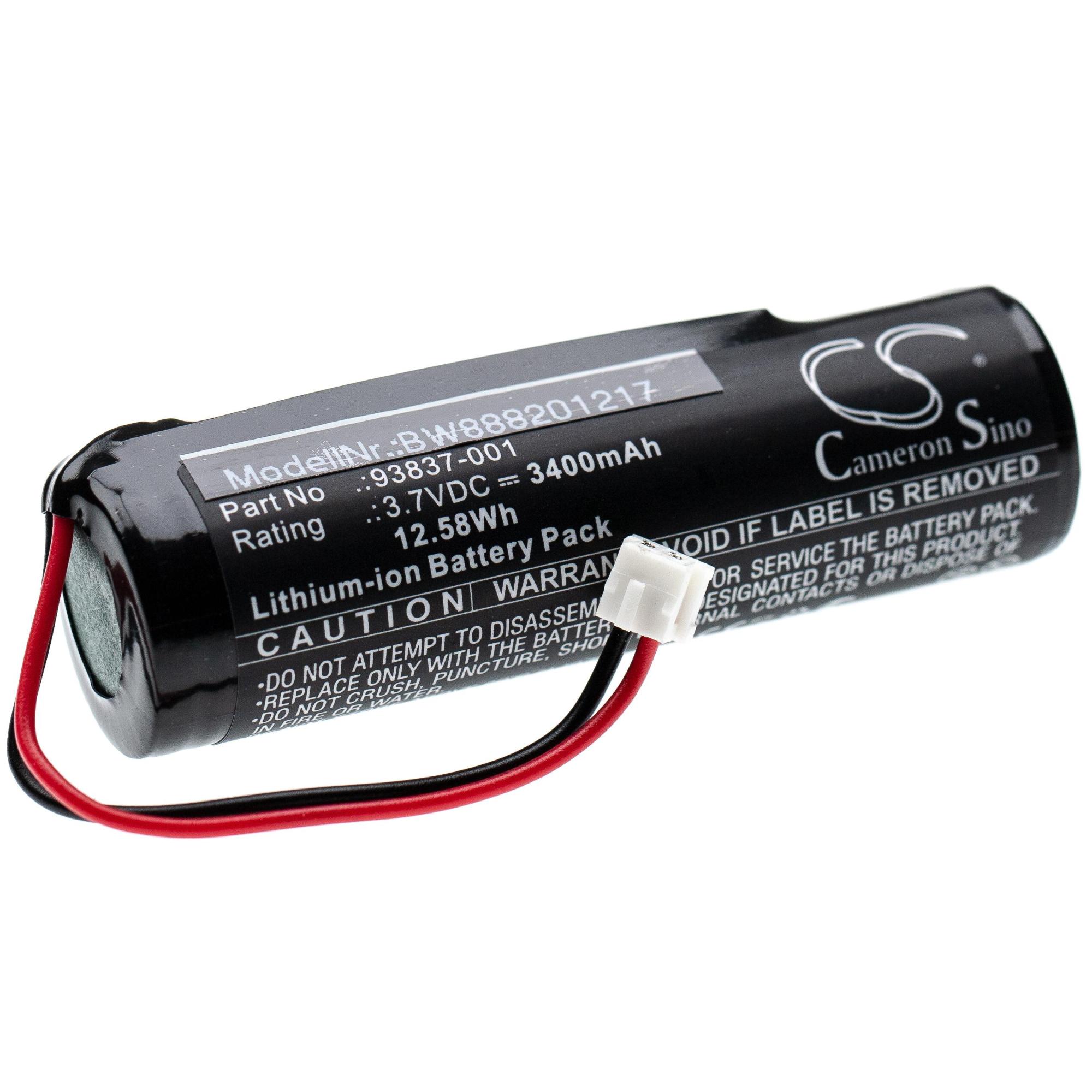 Vhbw Batteria 3400mAh Per Logitech ConferenceCam Connect, Ears Boom 2, MegaBlast - Ricambio Li-Ion - 2