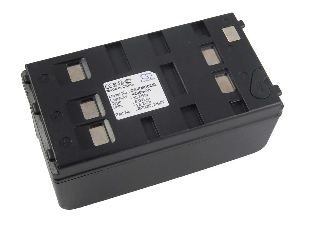 Vhbw Batterie Remplacement Pour Pentax BP02C, MB02 Pour Outil De Mesure ...