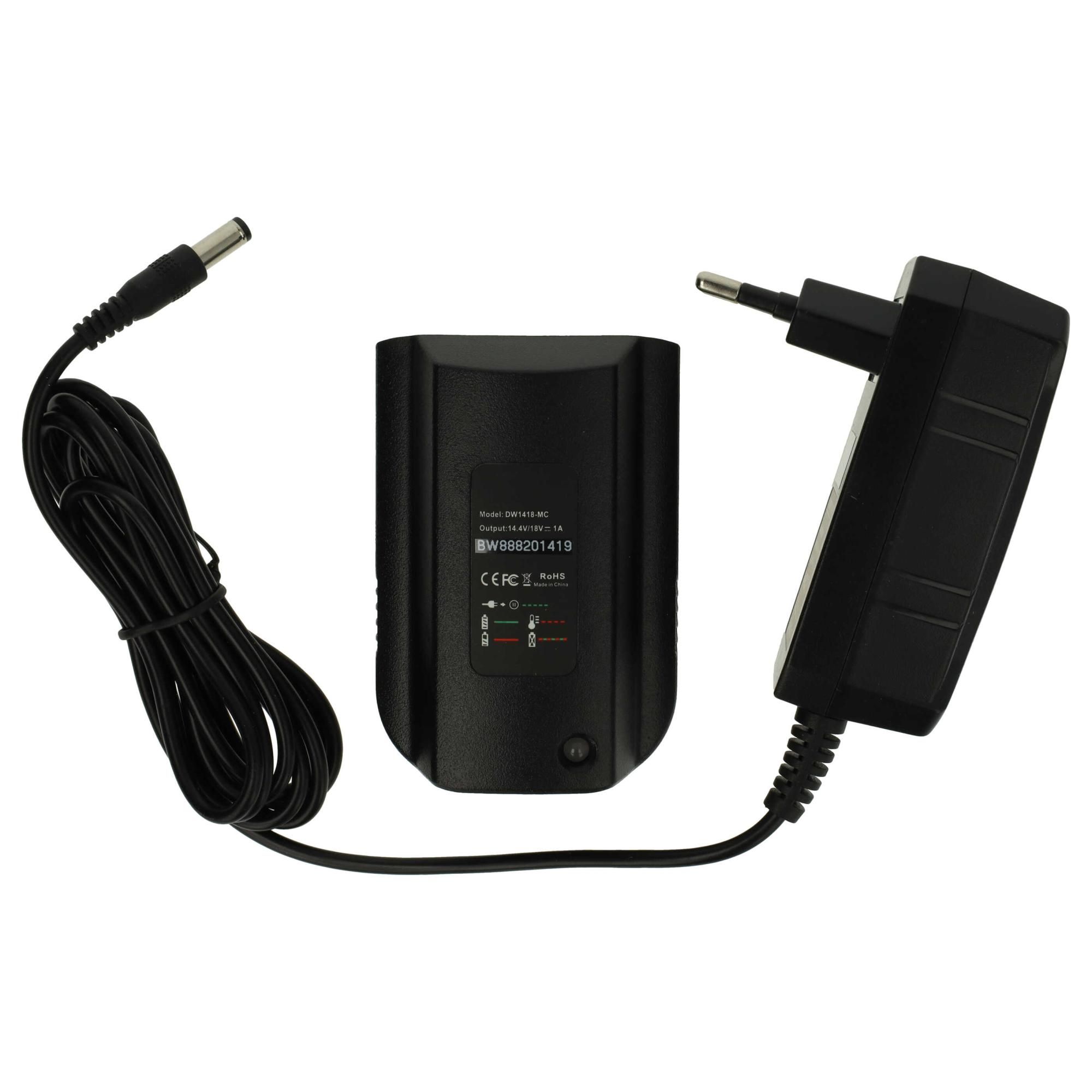 Vhbw Chargeur compatible avec Dewalt DCS332N DCV582 DCV582 QW