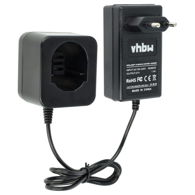 vhbw Chargeur remplacement pour Black & Decker 90602512-01 pour aspirateur  balai sans fil ou à