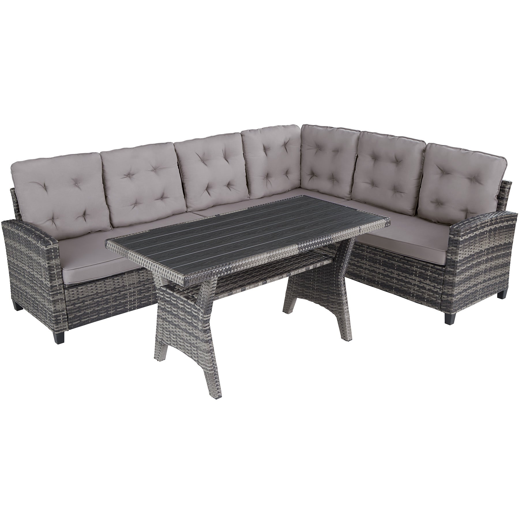 dunham lounge dining set