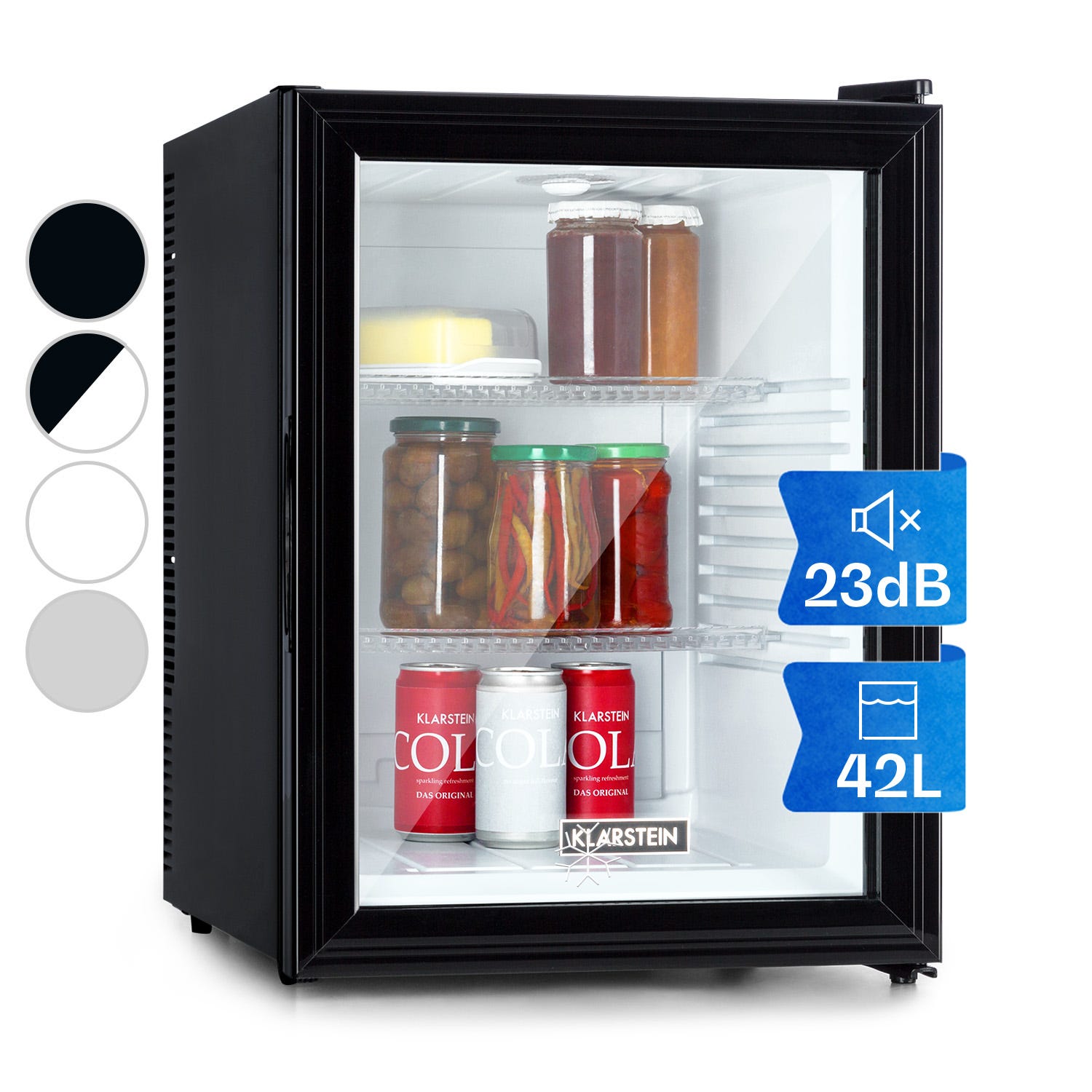 Mini réfrigérateur KLARSTEIN Brooklyn 42 - Noir