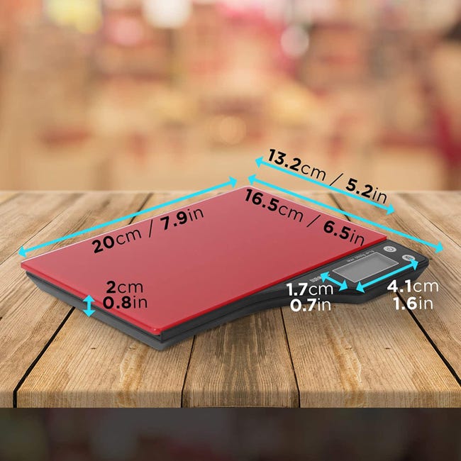 Accesorios Cocina Báscula Digital De Cocina Duronic KS350 Kg