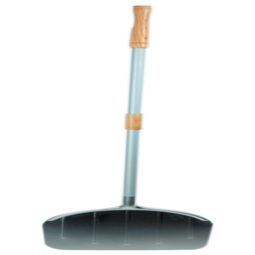 Pala In Alluminio Per Letame Misura 5 - Leggera Con Bordo In Acciaio 27 Cm - Attrezzo Professionale Per Giardino, Stalla E Cortile - 4