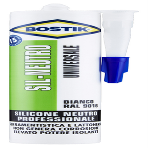 SILICONE SIGILLANTE NEUTRO NERO BOSTIK