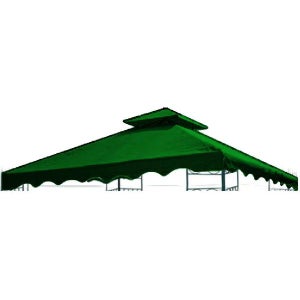 VivaGarden Copertura Gazebo 3x3 mt Top in Poliestere Impermeabile