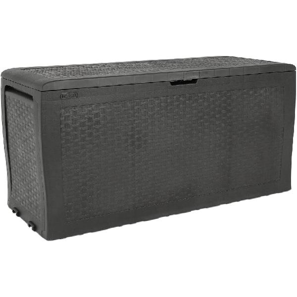Baúl de almacenamiento exterior 366L Outsunny 122,4x62x64,5 cm