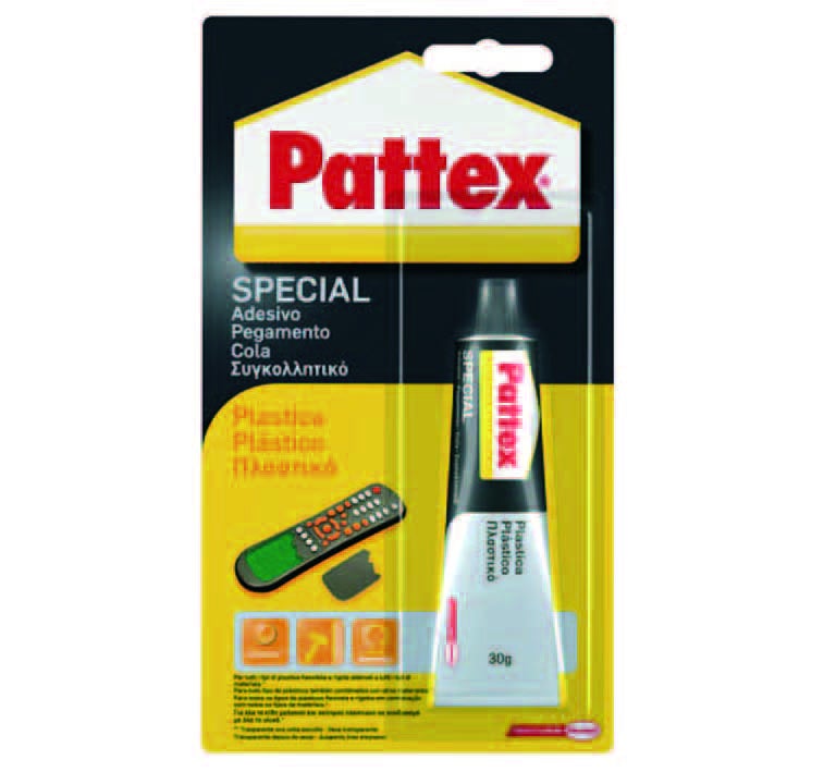 Pattex adesivo special plastica trasparente - gr.30