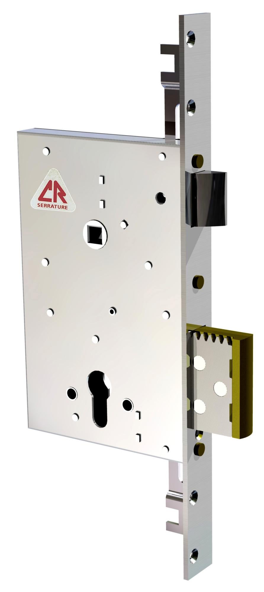 Serratura C.R. ART. 8000PE - Cilindro Europeo 4 Mandate Con Maniglia - Foto 9