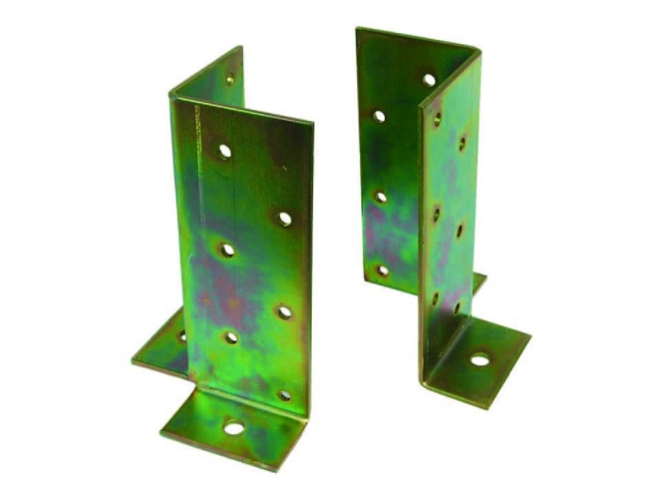 Supporto a pavimento universale tipo pesante per travi - base mm ...