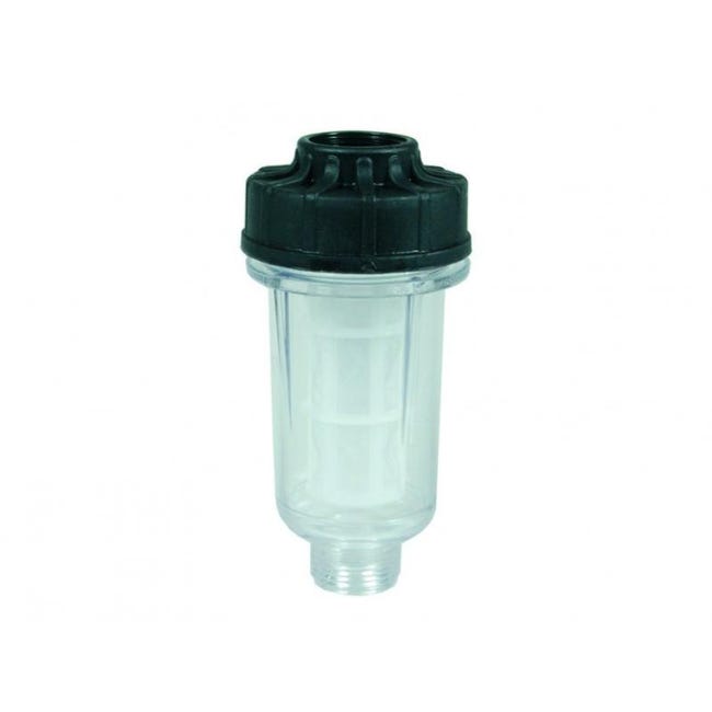 Filtro Ingresso Acqua Per Idropulitrice - 6 Pezzi Con Raccordo 3/4", Custodia Trasparente, Per Pompa Da Giardino, Lavatrice Auto, Irrigazione