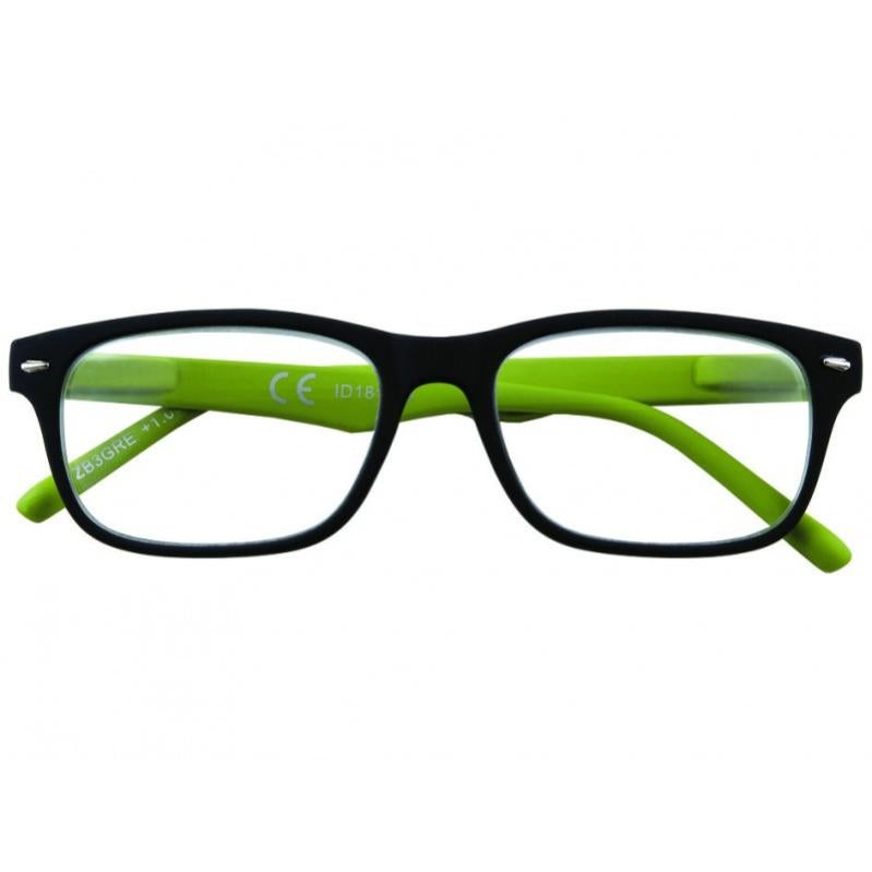 Occhiali lettura montatura policarbonato nero/verde b3 | Leroy Merlin