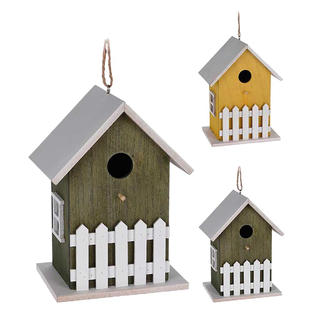 Casetta Nido Per Uccelli Gardman - Legno FSC® - Frontale Intercambiabile Con Fori Da 28mm E 32mm - Foto 6