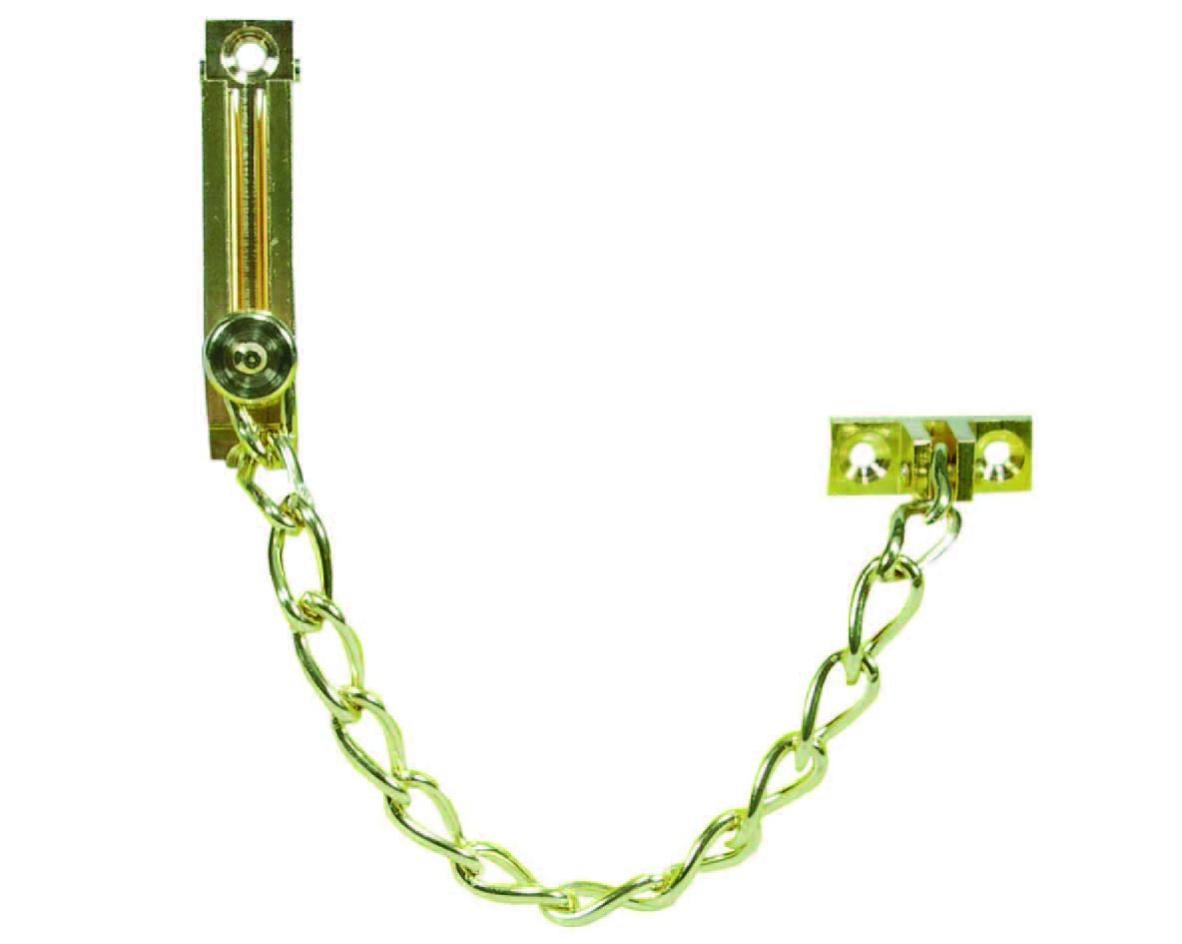 Catena Per Porta Antifurto In Acciaio Inossidabile, Catena In Pelle PU, Serratura Di Sicurezza Per Porta A Catena Scorrevole, Interno Della Casa Del | Leroy Merlin