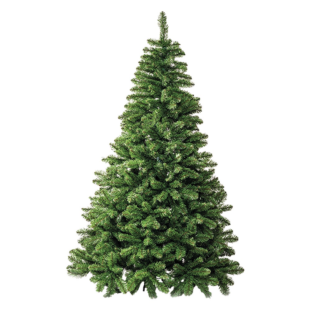 Albero di Natale in PVC verde H 210 cm RICCARDO