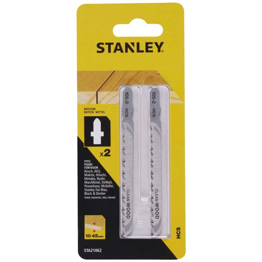 Lama Sega Circolare STANLEY | &Oslash;140 Mm | 100 Denti | Per Legno Tenero E Compensato