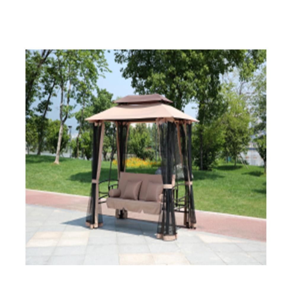 Dondolo Gazebo Harem Con Zanzariera - Trasformabile In Letto, 155x235x240 Cm - Foto 13