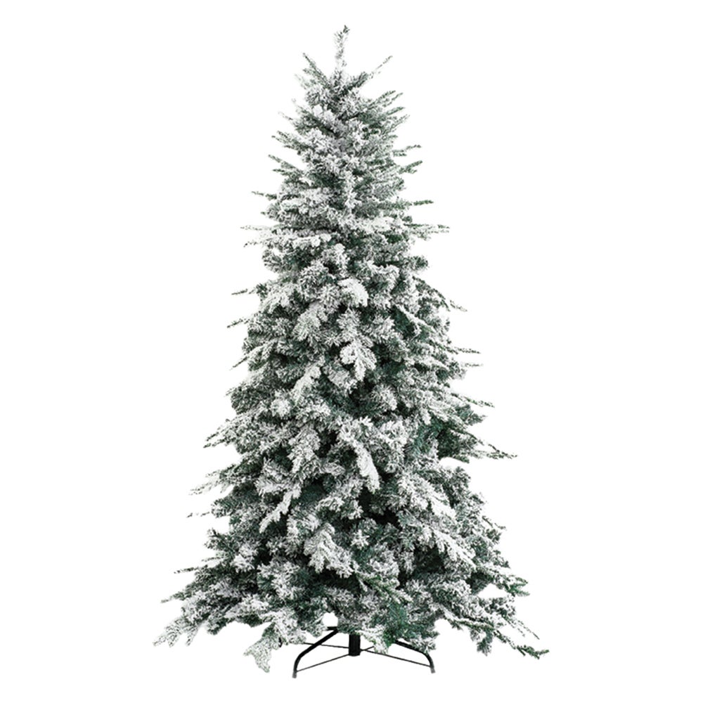 1366 rami Alaska ALBERO DI NATALE INNEVATO ALASKA h.180 cm base 124 cm 