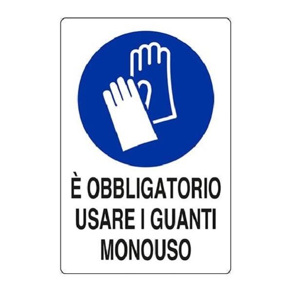 Stamplast CA20X30 58 Cartello Segnaletica Obbligatorio Uso Guanti stamplast-ca20x30-58-cartello-segnaletica-obbligatorio-uso-guanti