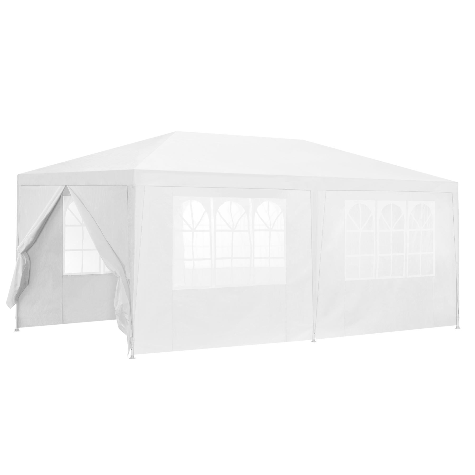 [casa.pro] Gazebo da Giardino 600 x 300 x 255 cm Tenda da Giardino
