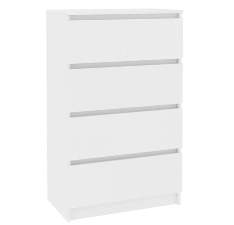 VidaXL Credenza Bianca 60x35x98,5 cm in Legno Multistrato Leroy Merlin