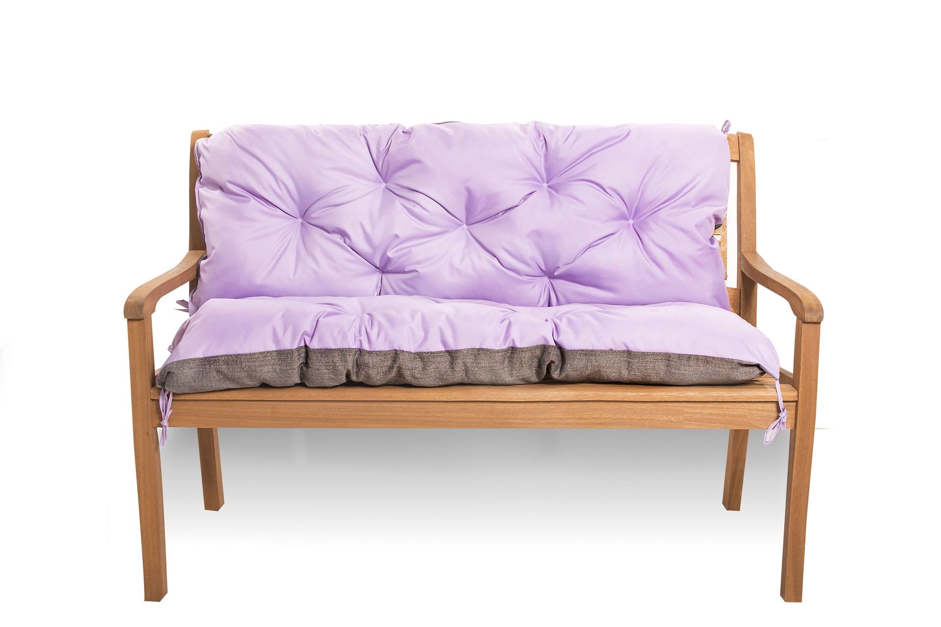 Cuscino per panca da giardino 170 x 60 x 50 cm, cuscini per altalena da  esterno/interno, colore viola chiaro