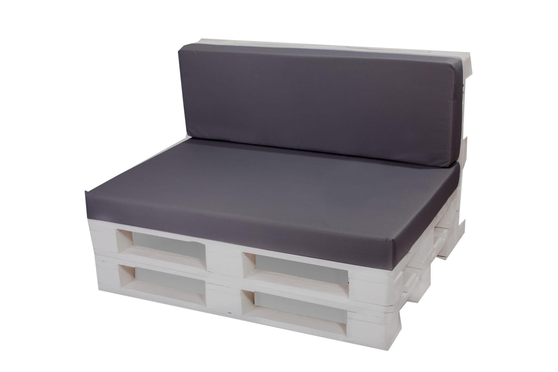 Cuscino Per Pallet Esterno Antracite – 70x40x12 Cm – Idrorepellente In Tessuto Oxford – VidaXL