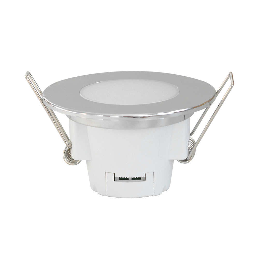 Spot Led Encastrable Salle De Bain Ip65 étanche 12v Spots à encastrer salle de bains led intégrée Etanche IP65 4000k Blanc Neutre INOX - Digilamp | Leroy Merlin