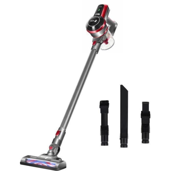 Syntecno Aspirateur Balai sans Fil Puissant - Balais Électriques Poil Syntecno Aspirateur Balai sans Fil Puissant - Balais Électriques Poil