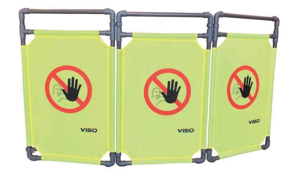 Barrera Extensible 1.700 X 26 X 1.000 Mm Metalworks Travolite