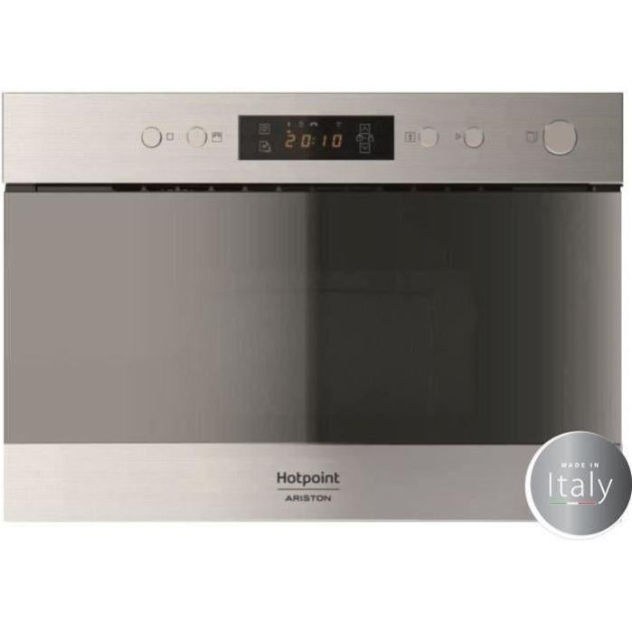HOTPOINT MN212IXHA - Forno a microonde da incasso in acciaio inossidabile -  22L - 750 W | Leroy Merlin