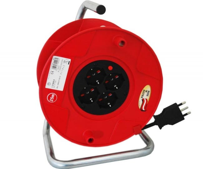 Prolunga Elettrica 10m Con Avvolgicavo - Per Esterni E Interni, Pratica E Sicura - Foto 13