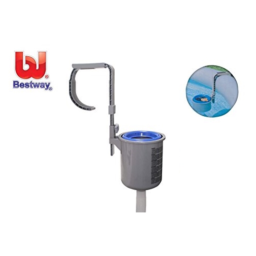 Skimmer a parete bestway x pompe pulizie superficie acqua piscina