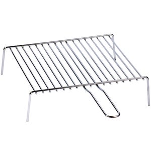 Ompagrill Graticola Barbecue Ribaltabile con Griglia in Acciaio Inox 80x45  cm