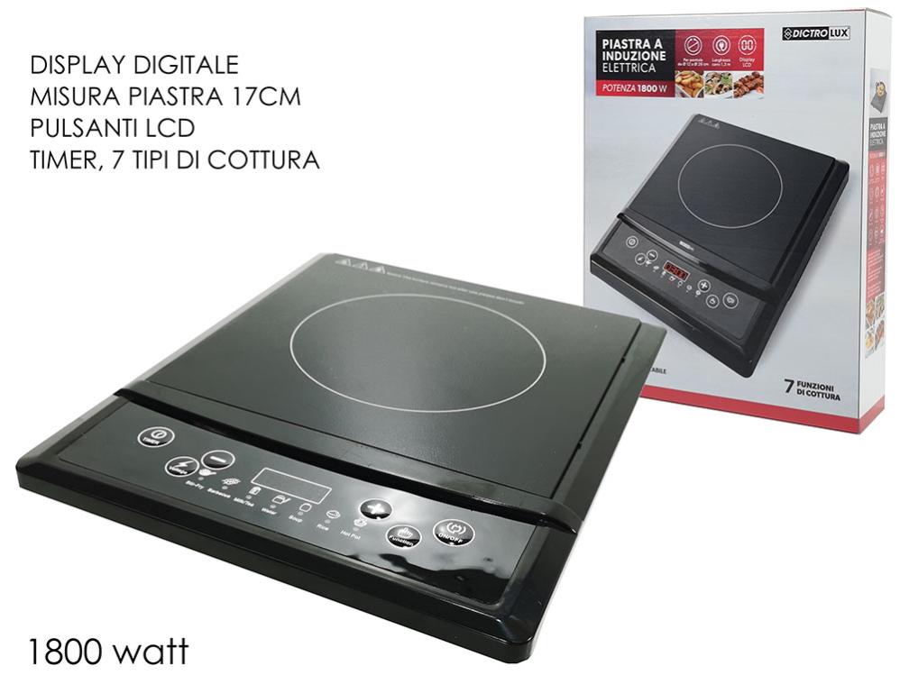 Piastra induzione fornello cucina fornetto regolabile 1800 watt fornellino  | Leroy Merlin