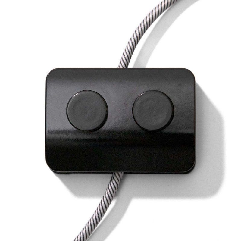 Acheter Jr-617 étanche en ligne interrupteur cordon interrupteur fil rond  Double coupe poussière interrupteur