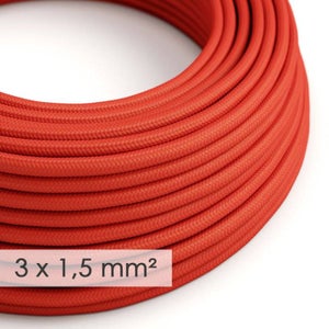 Câble INGELEC/NEXANS rigide 2.5mm Rouge 100 mètre.