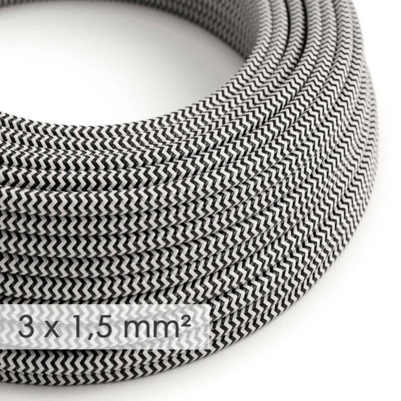 Creative cables - Cavo elettrico a larga sezione 3x1,50 rotondo