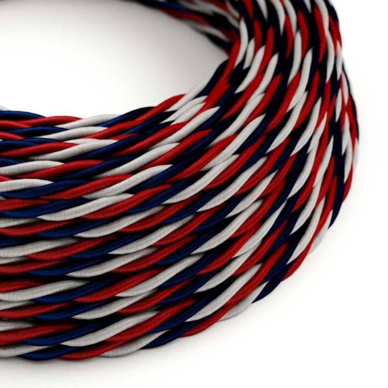 Creative cables Fil Électrique Torsadé Gaine De Tissu De Couleur — free download