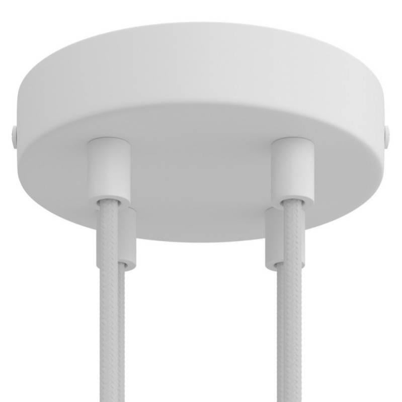 Rosone Cilindrico In Metallo Creative Cables - Diametro 120mm, Per Cablaggi - Foto 3