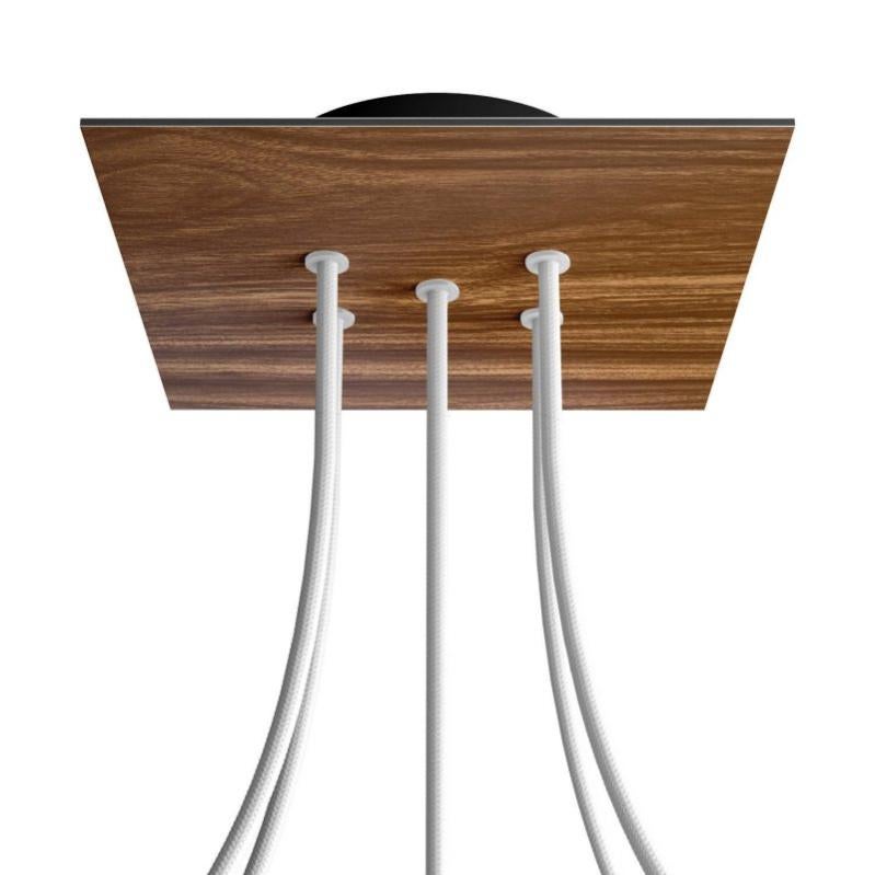 Creative-Cables Rosette Ovale Filè Avec Trou Central Et Deux Trous