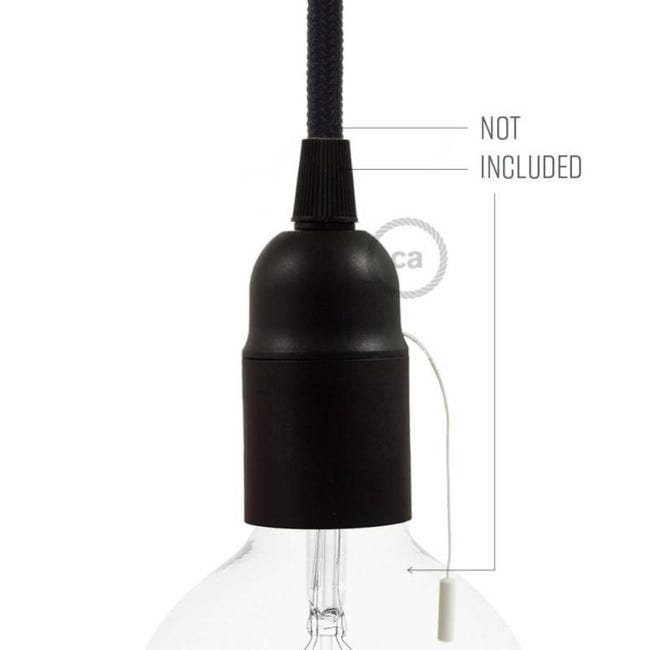 Creative Cables - Lampada A Sospensione Made In Italy Completa Di Cordone Nautico Xl E Finiture In Legno 84334066 Creative Cables - Lampada A Sospensione Made In Italy Completa Di Cordone Nautico Xl E Finiture In Legno 84334066