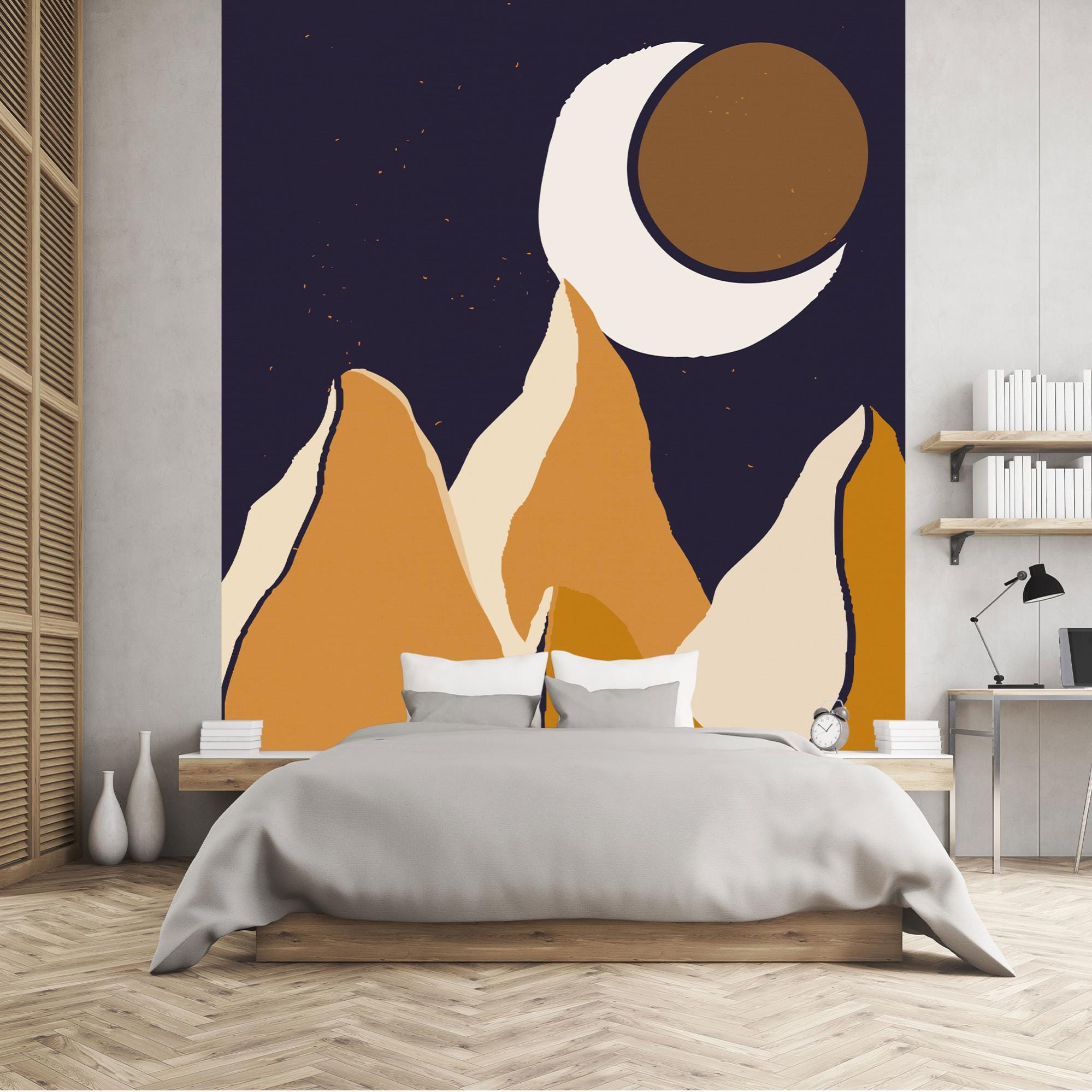 Carta Da Parati Geometrica Blu,44 X 500cm Carta Da Parati A Righe Blu E Bianca Cartada Adesiva Muro Mare Oceano Marinara Azzurra Cartada Adesiva Per Mobili,Camera Da Letto,Soggiorno,Bagno,Cucina