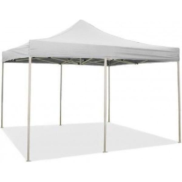 Divina Garden DG49479 Gazebo Giardino Pieghevole 6x3 mt Richiudibile  Ricoperto in PVC Impermeabile Bianco