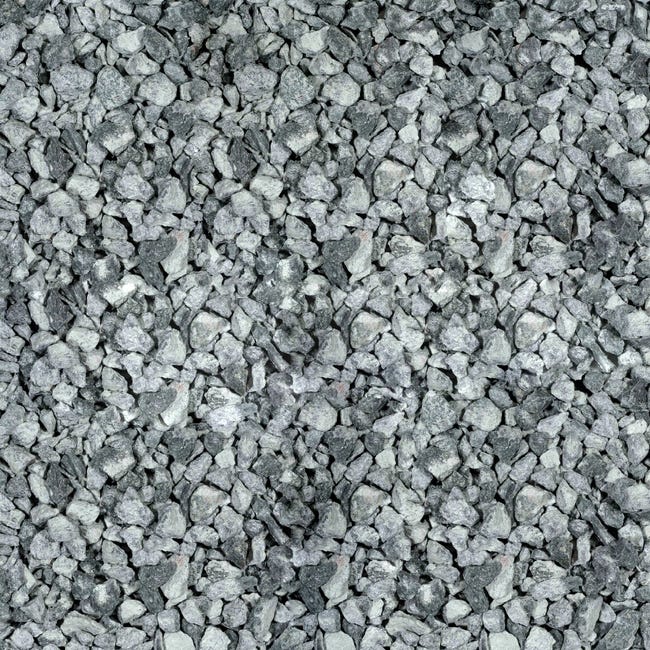 Gravier Décoratif Vrac 500 kg Calcaire Gris 7-14 mm