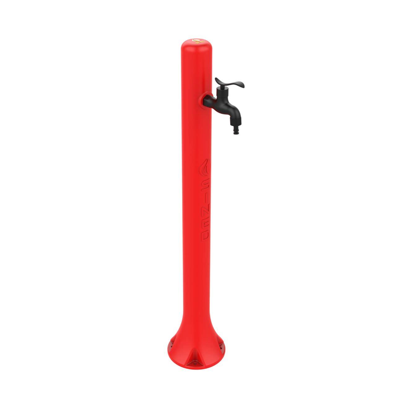 Sined ACQUA Fontanella da giardino con attacco laterale acqua in polietilene, Rossa Leroy Merlin